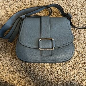 Michael Kors Maxine Denim Saddle Bag